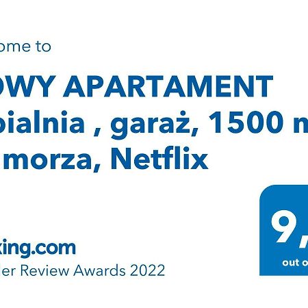"Nowy Apartament" Sypialnia , Garaz, 1500 M Od Morza, Netflix Gdańsk Buitenkant foto